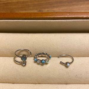 Bundle of 3 ear cuffs